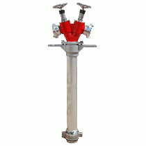 Hidrant portativ tip IIC cu robineți ( intrare DN 80 )